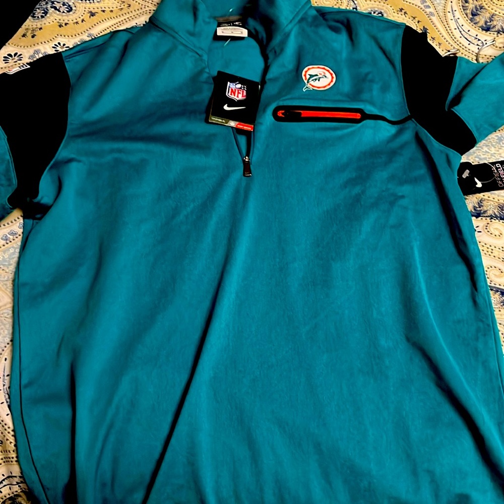 Miami Dolphins Throwback zip up sweatshirt